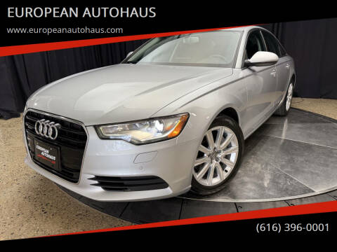 2014 Audi A6 for sale at EUROPEAN AUTOHAUS in Holland MI