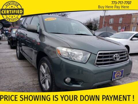 2009 Toyota Highlander for sale at AutoBank in Chicago IL
