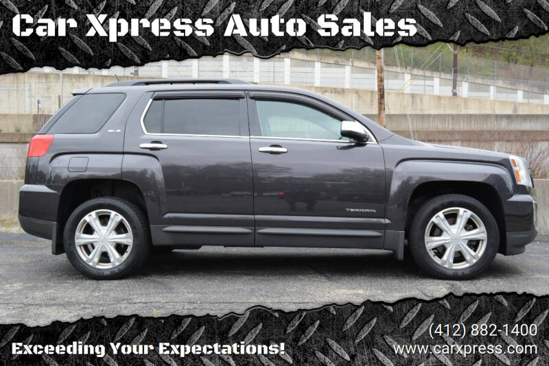 2016 GMC Terrain for sale at Car Xpress Auto Sales in Pittsburgh PA