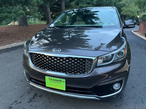 2015 Kia Sedona for sale at Euro Automotive LLC in Falls Church VA