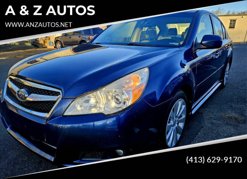 2010 Subaru Legacy for sale at A & Z AUTOS in Westfield MA