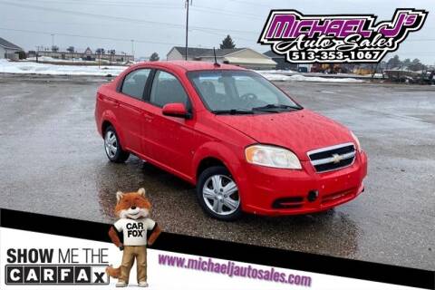 2009 Chevrolet Aveo for sale at MICHAEL J'S AUTO SALES in Cleves OH