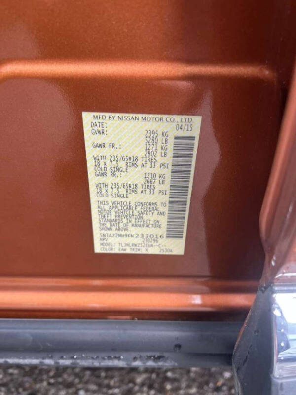 2015 Nissan Murano SL