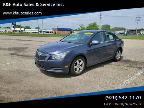 2014 Chevrolet Cruze for sale at K&F Auto Sales & Service Inc. in Fort Atkinson WI