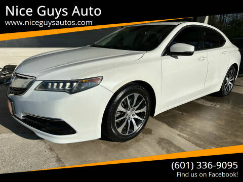2016 Acura TLX for sale at Nice Guys Auto in Hattiesburg MS