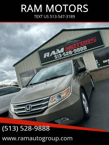2012 Honda Odyssey for sale at RAM MOTORS in Cincinnati OH