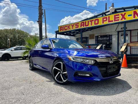 2019 Honda Accord for sale at RICKY'S AUTOPLEX in San Antonio TX