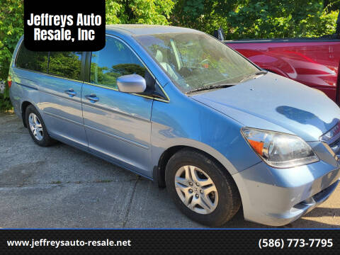 2007 Honda Odyssey for sale at Jeffreys Auto Resale, Inc in Clinton Township MI