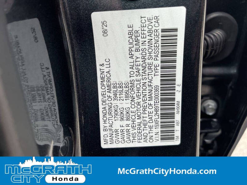 2026 Honda Civic Sport