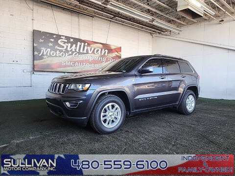 2018 Jeep Grand Cherokee for sale at SULLIVAN MOTOR COMPANY INC. in Mesa AZ