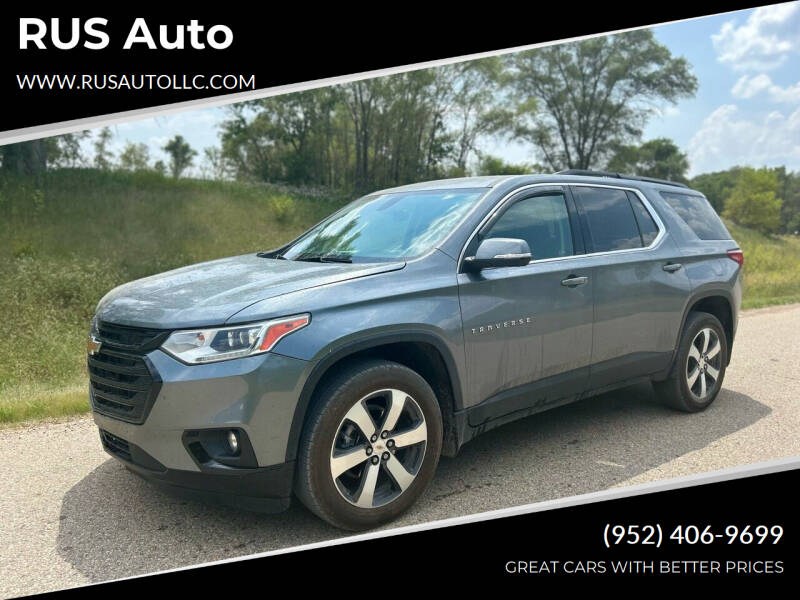 2021 Chevrolet Traverse for sale at RUS Auto in Shakopee MN