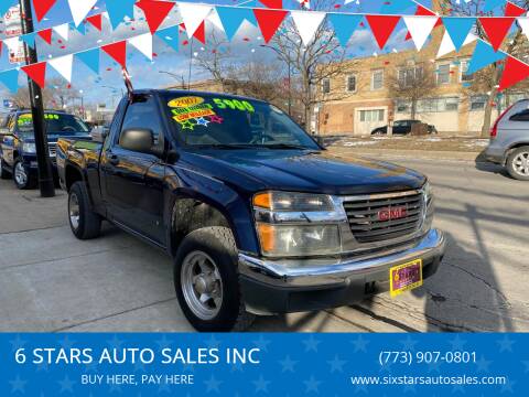 2007 GMC Canyon for sale at 6 STARS AUTO SALES INC in Chicago IL