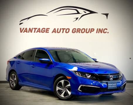 2019 Honda Civic for sale at Vantage Auto Group Inc in Fresno CA