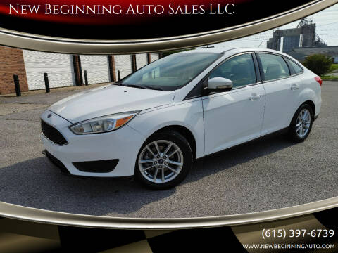 2015 Ford Focus for sale at New Beginning Auto Sales LLC in Lebanon TN