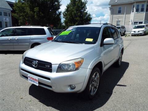 2008 Toyota RAV4 for sale at FRIAS AUTO SALES LLC in Lawrence MA