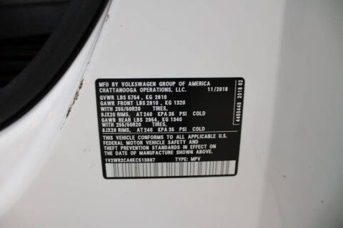 2019 Volkswagen Atlas