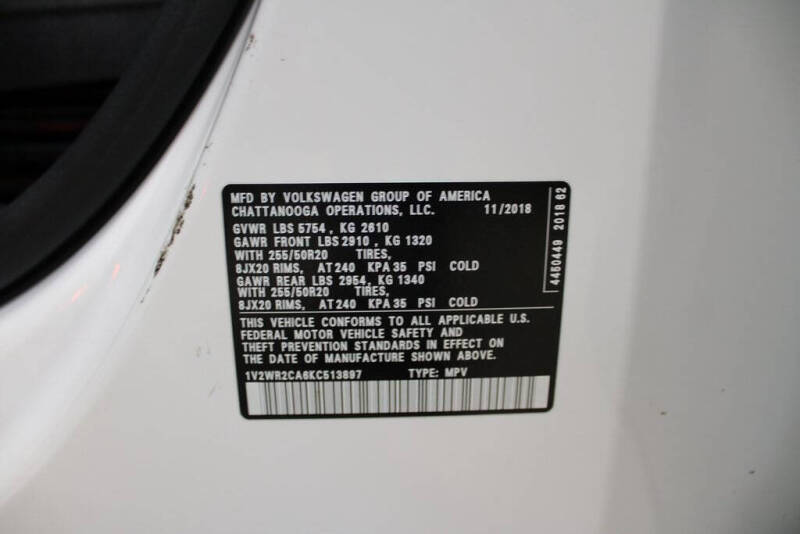 2019 Volkswagen Atlas