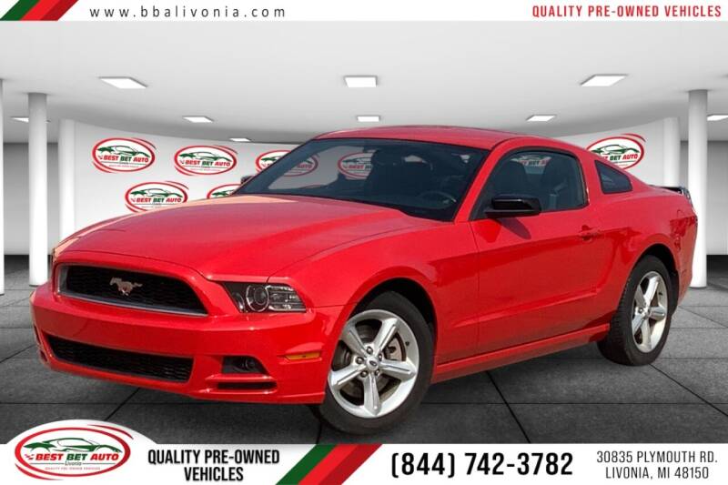 2013 Ford Mustang for sale at Best Bet Auto in Livonia MI