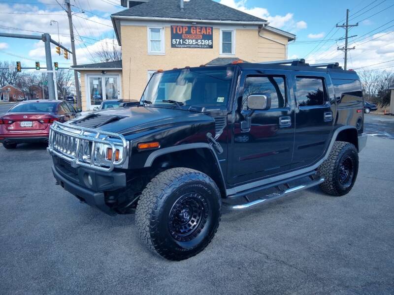 2005 HUMMER H2 for sale at Top Gear Motors in Winchester VA
