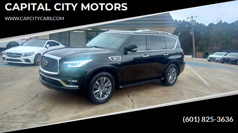 2021 Infiniti QX80 for sale at CAPITAL CITY MOTORS in Brandon MS