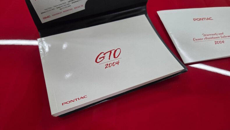 2004 Pontiac GTO
