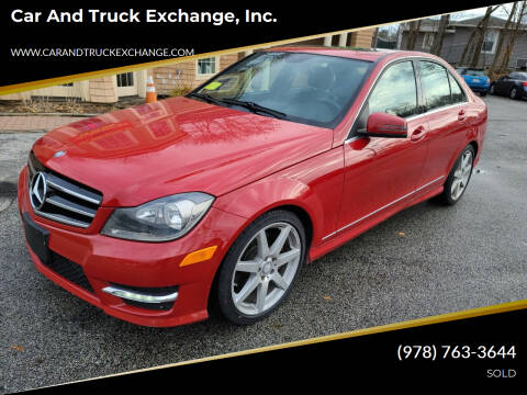 2014 Mercedes-Benz C-Class for sale at Car and Truck Exchange, Inc. in Rowley MA