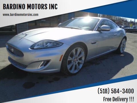 2015 Jaguar XK for sale at BARDINO MOTORS INC in Saratoga Springs NY