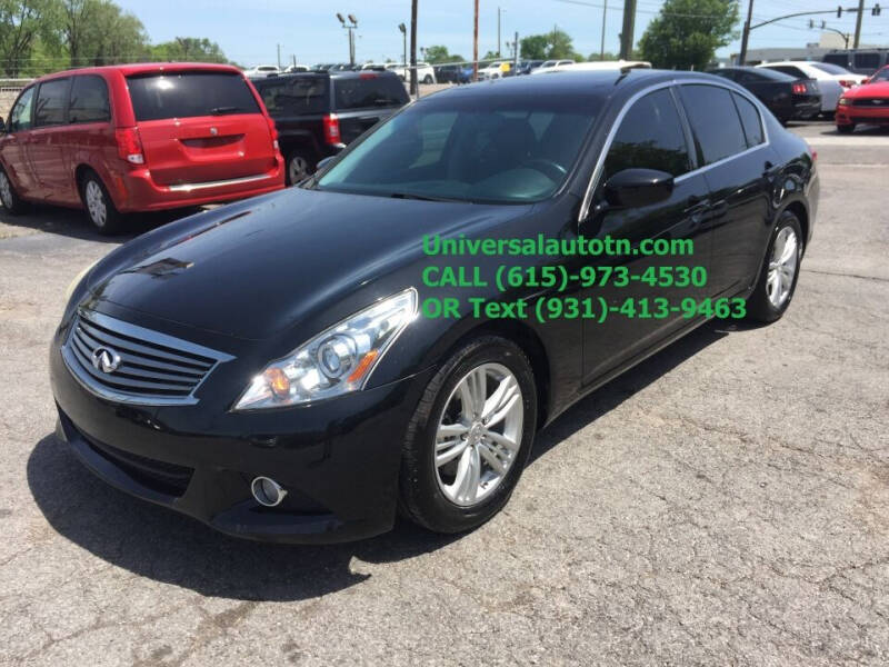 2010 Infiniti G37 Sedan