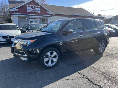 2011 Acura MDX for sale at Auto Land in Virginia Beach VA