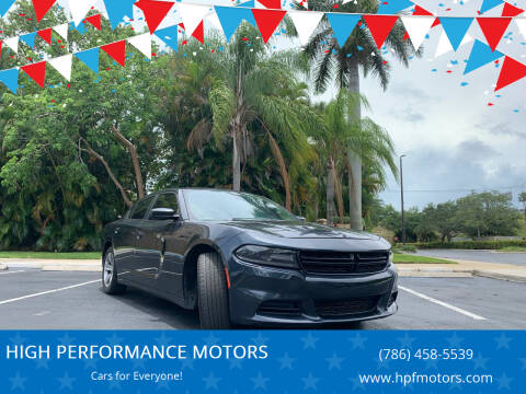 2018 Dodge Charger for sale at HIGH PERFORMANCE MOTORS in Hollywood FL