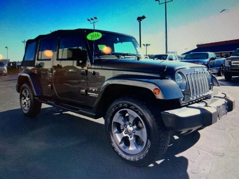 2016 Jeep Wrangler Unlimited for sale at Park Auto LLC in Palmer MA