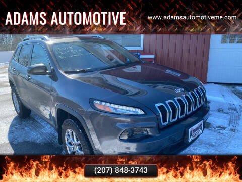 2018 Jeep Cherokee for sale at Adams Automotive in Hermon ME