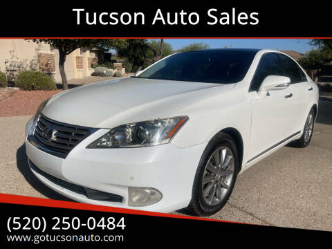 2011 Lexus ES 350 for sale at Tucson Auto Sales in Tucson AZ