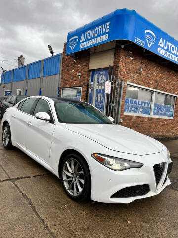 2017 Alfa Romeo Giulia for sale at Automotive Financial in Detroit MI