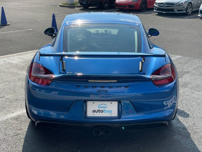 2016 Porsche Cayman GT4