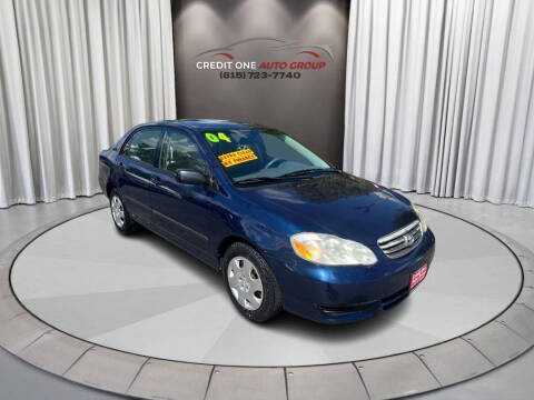 2004 Toyota Corolla for sale at Credit One Auto Group inc in Joliet IL