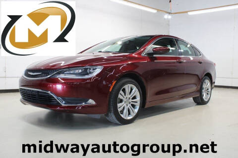 2015 Chrysler 200 for sale at Midway Auto Group in Addison TX