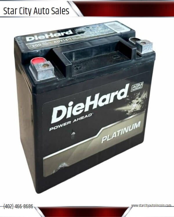  DieHard Battery AUX14-1 AGM for sale at Star City Auto Sales in Lincoln NE