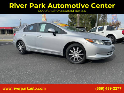 2012 Honda Civic for sale at River Park Automotive Center in Fresno CA