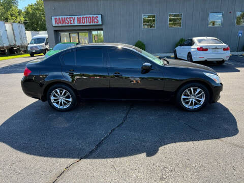 2009 Infiniti G37 Sedan for sale at Ramsey Motors in Riverside MO