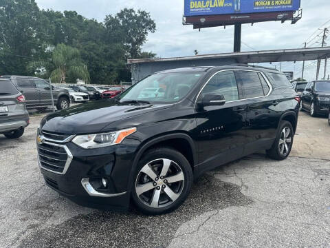 2021 Chevrolet Traverse for sale at P J Auto Trading Inc in Orlando FL