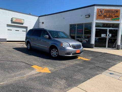 2013 Chrysler Town and Country for sale at HIGHLINE AUTO LLC in Kenosha WI