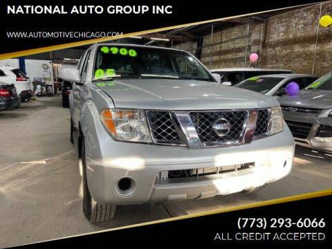 2005 Nissan Pathfinder for sale at NATIONAL AUTO GROUP INC in Chicago IL