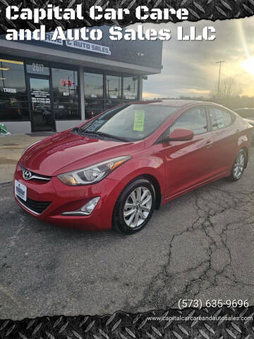 2015 Hyundai Elantra for sale at Capital Car Care and Auto Sales LLC in Jefferson City MO