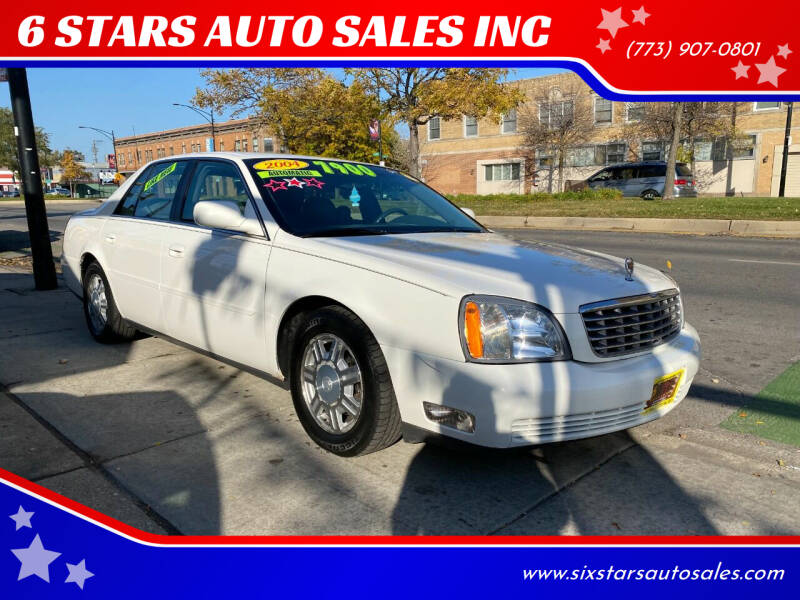 2004 Cadillac DeVille for sale at 6 STARS AUTO SALES INC in Chicago IL