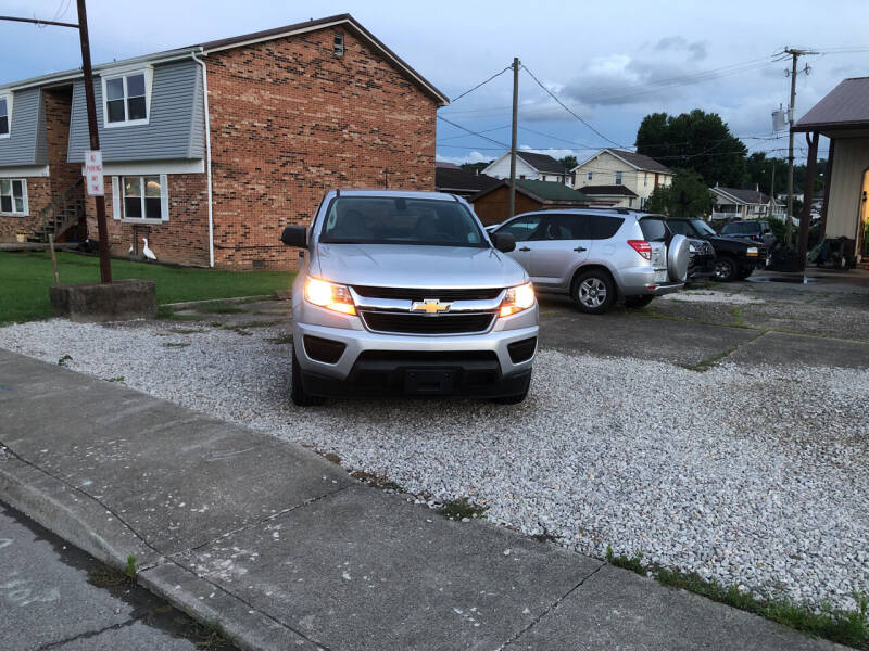 2018 Chevrolet Colorado for sale at ADKINS PRE OWNED CARS LLC in Kenova WV