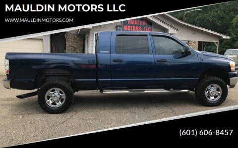 2006 Dodge Ram Pickup 2500 for sale at MAULDIN MOTORS LLC in Sumrall MS