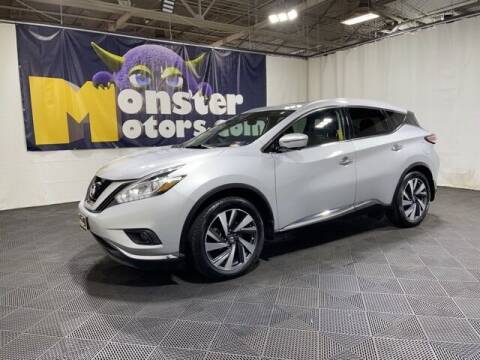 2016 Nissan Murano for sale at Monster Motors in Michigan Center MI