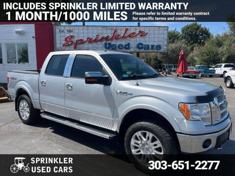 2010 Ford F-150 for sale at Sprinkler Used Cars in Longmont CO