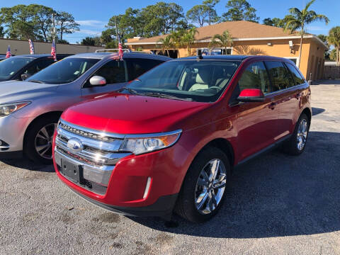 2012 Ford Edge for sale at Palm Auto Sales in West Melbourne FL